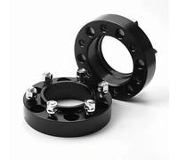 Compatible Con Chevrolet Para Silverado Espaciadores De Rueda De Automóvil Adaptador De Aluminio Separadores Perno Decorativo Espaciadores de Rueda(38mm)