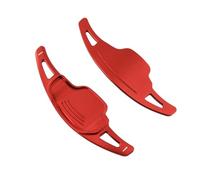 Compatible Con Chevrolet SS Para Camaro ZL1 1LE RS SS Para Conmemorativo Z28 TF4 Pegatinas Palancas Cambios Rápidas Extensión Cambio De Marchas Del Volante Levas cambio volante(Rojo)