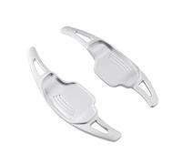 Compatible Con Chevrolet SS Para Camaro ZL1 1LE RS SS Para Conmemorativo Z28 TF4 Pegatinas Palancas Cambios Rápidas Extensión Cambio De Marchas Del Volante Levas cambio volante(Silver)