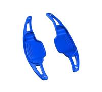 Compatible Con Chevrolet SS Para Camaro ZL1 1LE RS SS Para Conmemorativo Z28 TF4 Pegatinas Palancas Cambios Rápidas Extensión Cambio De Marchas Del Volante Levas cambio volante(Azul)