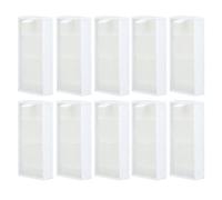 Compatible con CHUWI, V3, Compatible con iLife, X5 V5 V50 V3+ V5PRO, Compatible con ECOVACS, CR130 Cr120, CEN540 CEN250 ML009 Limpiador Cartucho de aspiradora(10 pcs)