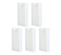 Compatible con CHUWI, V3, Compatible con iLife, X5 V5 V50 V3+ V5PRO, Compatible con ECOVACS, CR130 Cr120, CEN540 CEN250 ML009 Limpiador Cartucho de aspiradora(5 pcs)