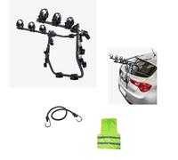 Compatible con Citroen C3 (Mk2) Picasso 5P AÑO 08 al 17 Cubre Faros y matrícula Soporte DE Bicicleta Trasero para PORTON DE Coche para 3 Bicicletas PORTABICICLETAS Ajustable Carga MÁXIMA 45KG