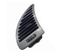 Compatible con Citroën. Panel de Rejilla de ventilación para Salida de Aire del salpicadero del automóvil. Color Negro. Números de Pieza: 8264Y9, 8264Q0, 8264Q4 (Plateado a la Izquierda).