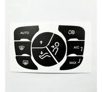 Compatible Con Citroën Para C4L 2014 2015 2016 2017 2018, 1 Pieza De Adhesivo De PVC Para Reparación De Botones De Coche, Calcomanías Para Reparación De Botones De CA. Decorativo Pegatinas