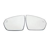 Compatible Con Citroen Para C5 Para Aircross 2018 2019-2023 Cristal Espejo Calefactado Gran Angular Para Coche Con Advertencia Punto Ciego 1618048280 Cristal Calefactable(Blind spot L and R)