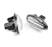 Compatible Con Citroën Para Xsara N0/N1/N2 2000 2001 2002 2003 2004 2005, Luces De Giro, Luces De Posición Laterales, Luces Intermitentes 632574 632570 Intermitente espejo(Clear)