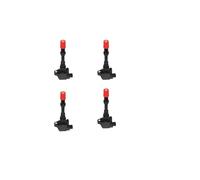 Compatible Con City Para Civic Para Jazz, Bujías Y Bobinas De Encendido 30520PWA003 Paquete de bobina de encendido(4pcs)