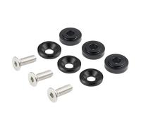 Compatible Con Civic 2006-2011 Bujes Base Palanca Cambios Selector Cambios Conjunto Cables Kit Varilla Final Palanca Transmisión Manual Casquillo Cable Cambio(Negro)