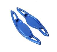 Compatible con Civic FE FEL 2021 2022 2023 Diseño Interior De Aluminio para Coche Controlador De Volante Extensión De Palanca De Cambios Accesorios para Coche Paleta de Cambio(Blue)