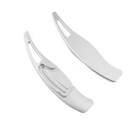 Compatible con Civic G8 8.ª Generación VIII FD6 2006 2007 2008 2009 2010 Extensión De Palanca De Cambios para Volante De Coche Paleta Cambio Volante(Silver)