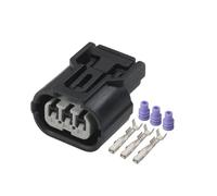 Compatible Con Civic Para CR-V 6188-4739 6189-0887 Conector De 3 Pines Para Coche Resistente Al Agua Bobina De Encendido Y Luz Bobina Encendido Arnés(1Female)
