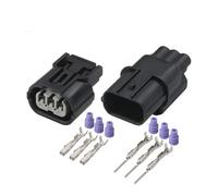 Compatible Con Civic Para CR-V 6188-4739 6189-0887 Conector De 3 Pines Para Coche Resistente Al Agua Bobina De Encendido Y Luz Bobina Encendido Arnés(1 Male Female)