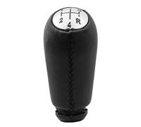 Compatible Con Clio III 2005-2009 Para Megane II 2002-2009 Para Scenic II 2003-2006 Para Kangoo 2009 Pomo Palanca Cambios 5 Velocidades Con Mango(Chrome Cap Black)