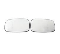 Compatible Con Clio Para Grand Para Scenic Para Megane Para Scenic 2007-2008 Espejo Retrovisor Calefactable Gran Angular Cristal de espejo lateral(Left and right)