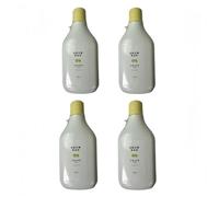 Compatible Con Cloud Whale J1 Barredora Limpiador De Suelos 1L Limón Albahaca Fragancia Madera Azulejos Y Mármol Limpiador Vegetal Activo Libre De Residuos 1:200 Dilución Pack De 4
