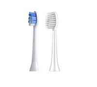 Compatible con Colgate, cabezales de cepillo para Glint 1, blanco, 8 uds | Cabezales para adultos, estructura de plástico, tamaño de 9 cm para cambio diario(8pcs Soft Care)