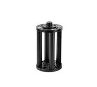 Compatible con Columna de extensión de Altura de trípode EQ6 for montajes armónicos(Black200mm)