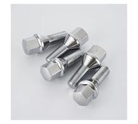 Compatible con Compass para 2017-2019 Pernos de Rueda M12x1.25 Pernos de Rueda de Acero Tornillo de Rueda Tornillo de neumático Longitud del vástago 200 Tuerca de Rueda de 28 mm