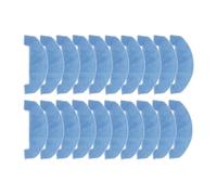Compatible con Compatible con (Cecotec Conga 2499) Ultra Home Titanium SmartGyro R80 Piezas de Robot Cepillo Lateral Principal Filtro Mopa Paño Bolsa for Polvo Accesorio(Set 17)