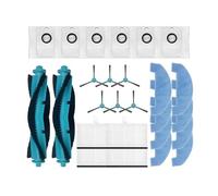 Compatible con Compatible con (Cecotec Conga 2499) Ultra Home Titanium SmartGyro R80 Piezas de Robot Cepillo Lateral Principal Filtro Mopa Paño Bolsa for Polvo Accesorio(Set 6)