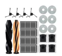 Compatible con Compatible con (Dreame MOVA V50 Ultra/X50 Ultra/X50 Master/L50 Pro Ultra/L40S Pro Ultra) Piezas Cepillo Principal Filtro Paño de fregona Bolsa for Polvo(Lavender)