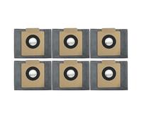 Compatible con Compatible con (Eufy X10 Pro Omni) Pieza de Repuesto Accesorio Rodillo Cepillo Lateral Filtro Paño de fregona Almohadilla de Trapo Bolsa for el Polvo Pieza de aspiradora(6 Dust Bag)