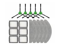 Compatible con Compatible con iRobot Roomba Combo j5, j5+ Plus, i5, i5+ Plus Repuestos Cepillo lateral giratorio Almohadillas for fregona Filtro HEPA Bolsa for polvo(SET 4)