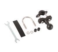 Compatible con componentes RAM Mounts tamaño B, soporte de perno en U para manillar con bola de goma de 1 pulgada, fijación universal para