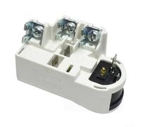 Compatible con compresor de refrigerador Haier Ptc Starter Ty-qz-108 relé de protección de sobrecarga, dispositivo de plástico blanco para congelador, unidad de refrigeración, pieza de repuesto