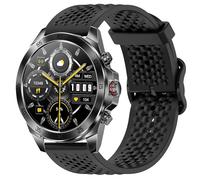 Compatible con correas de reloj inteligente ALPHAGEAR de 22 mm, 24 mm, correa de silicona deportiva de liberación rápida con hebilla de metal compatible con Alpha Bravo II, Bravo XL, Raptor, Commander