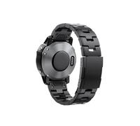Compatible con correas de titanio Quickfit for Garmin de 22 mm y 26 mm, aptas for Fenix 7X 6X 7 6 Descent MK1 MK2, aptas for pulsera Epix Gen 2(Black,26mm)