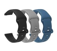 Compatible con correas Timex Marlin, 20 mm, 22 mm, 24 mm, correas de reloj clásicas de silicona suave, correa deportiva de repuesto para hombres y mujeres, compatible con Timex Expedition Scout