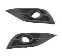 Compatible Con CR-V 2012 2013 2014 Accesorios De Coche Marco De Luz Antiniebla Del Parachoques Delantero Niebla Lámpara Rejilla Luz Antiniebla Parrilla Embellecedor Bisel Rejilla Luz Antiniebla(Left a