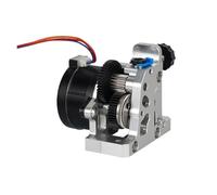 Compatible con CR10, CR10S, Ender3 V2, Impresora 3D, extrusora Upgrade Lite, Motor de accionamiento de reducción de Engranajes de Acero Duro Doble, Piezas de Repuesto for Impresora 3D(Silver Add)
