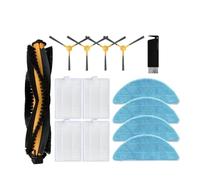 Compatible Con Create, Compatible Con Ikohs, Netbot S18 Robot Aspirador Repuestos Accesorios Cepillo Lateral Principal Filtro Trapeador Paño(16pcs)