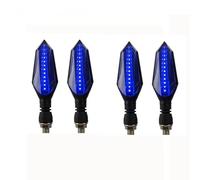 Compatible Con CRF 1100L Para Africa Para Twin Para CBR650R Para CBR500R Luces De Señal De Giro Para Motocicleta Bombillas De Indicadores De Giro De 10 Mm motocicleta Intermitentes(2 pair blue)