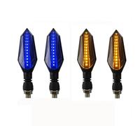 Compatible Con CRF 1100L Para Africa Para Twin Para CBR650R Para CBR500R Luces De Señal De Giro Para Motocicleta Bombillas De Indicadores De Giro De 10 Mm motocicleta Intermitentes(Blue and yellow)