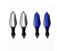 Compatible Con CRF 1100L Para Africa Para Twin Para CBR650R Para CBR500R Luces De Señal De Giro Para Motocicleta Bombillas De Indicadores De Giro De 10 Mm motocicleta Intermitentes(Blue and white)