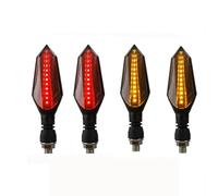 Compatible Con CRF 1100L Para Africa Para Twin Para CBR650R Para CBR500R Luces De Señal De Giro Para Motocicleta Bombillas De Indicadores De Giro De 10 Mm motocicleta Intermitentes(Red and yellow)