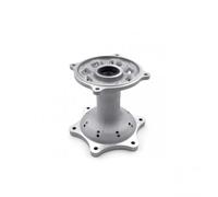 Compatible con CRF R CRF X250 450 conjuntos de cubo de rueda de motocicleta llanta delantera trasera 20 25 mm orificio de eje fundición a presión núcleo de rueda de tambor de flor(Rear)