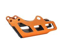 Compatible con CRF125R 2005-2007 para CRF250R para CRF450R para CRF450X 2005-2021 para CRF250RX 2019-2021 Protector De Guía De Cadena Universal para Motocicleta Torretas De Manillar(Orange)