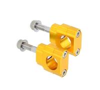 Compatible Con CRF250 R Para CRF450 R 2004 2005 2006 2007 2008 2009 2010 2011 2012 2013 2014 Kit De Barras Elevadoras De Manillar Elevador De Manillar De Motocicleta Elevadores Manillar moto(Yellow)