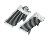Compatible Con CRF250R 2010 2011 2012 2013 Enfriador Radiador Aluminio Refrigerante Enfriamiento Depósitos Tanque Refrigerante Motocicleta Tanques Refrigerante 1 Par Depósitos radiador motocicleta