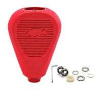 Compatible con Daiwa Cq200 Tatula 300 para Antares For Exsence para Stradic Drt Modified Drum Fishing Reel Eva Knob Kit incluyendo herramientas rojo (rojo rojo)