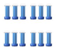 Compatible con DEEBOT, Compatible con Ecovacs, N30 OMNI/N30 Pro Omni Solid Detergente De Repuesto DSC060002 N30 Omni Robot Aspiradora Limpiador De Pisos Sólido Azul(12pcs)