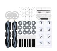 Compatible Con Deebot, T20, OMNI, T20/T20e/T20 Pro, Accesorios, Cepillo Lateral Principal, Paño De Fregona, Filtro, Bolsa For Polvo, Repuestos.(44PCS)