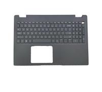 Compatible con Dell Latitude3510E3510. Reposamanos sin retroiluminación. Teclado estadounidense 0JYG4Y. Carcasa superior negra.