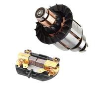 Compatible Con Dewalt, Armadura De Motor De 18V Con Soporte De Cepillo De Carbón, For DCH243 DCH253, Juego De Piezas De Herramientas De Martillo Perforador