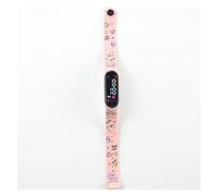 Compatible con Disney StellaLou Children's Electronic LED Watch Personaje de Dibujos Animados Stitch Doraemon Sports Impermeable Anime Watch Regalos for niños (Color : H)